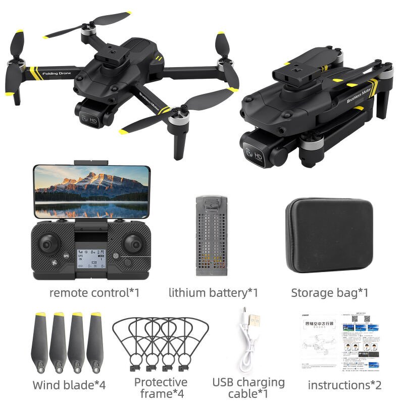 Professional Camera Drone Supplier - OEM 4K 8K HD G5 with GPS Remote Control Plastic Brushless