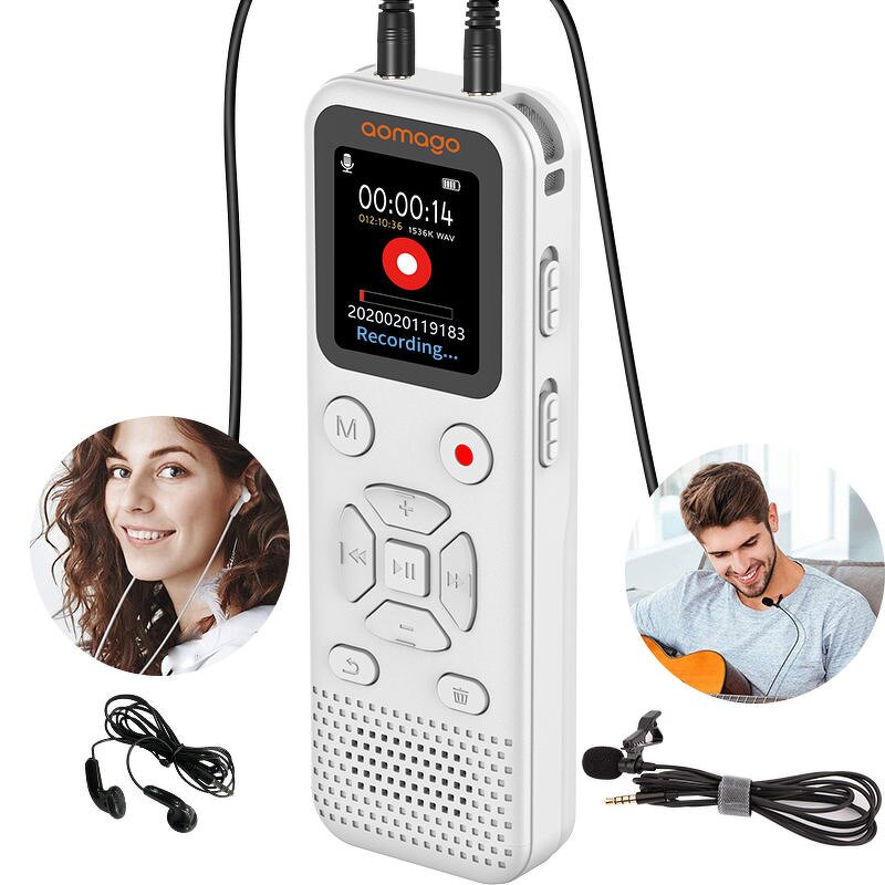 Portable Digital Recorder Supplier - OEM with Noise Reduction AAA Battery MP3 Music Playback Format