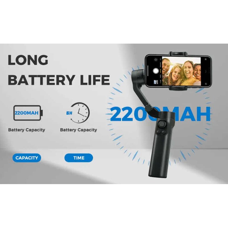 3-Axis Gimbal Stabilizer Factory - OEM F5 Plus Handheld Foldable Easy-Carry for Mobile Phones