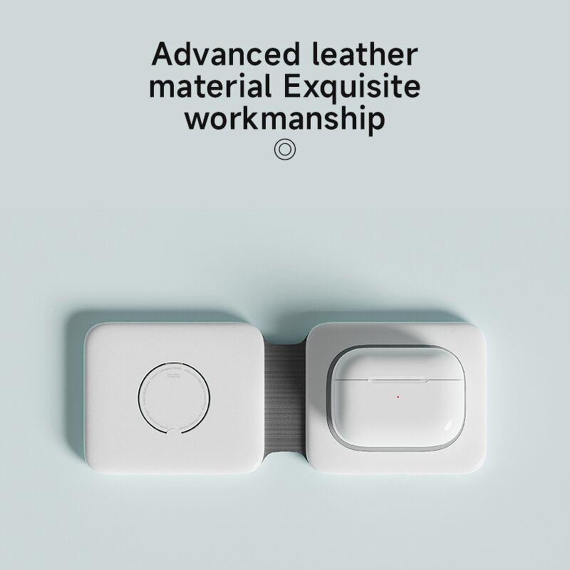 Portable Wireless Charger Factory - OEM High-End 15W Fast-Folding 3-in-1 PD OTP for IPhones