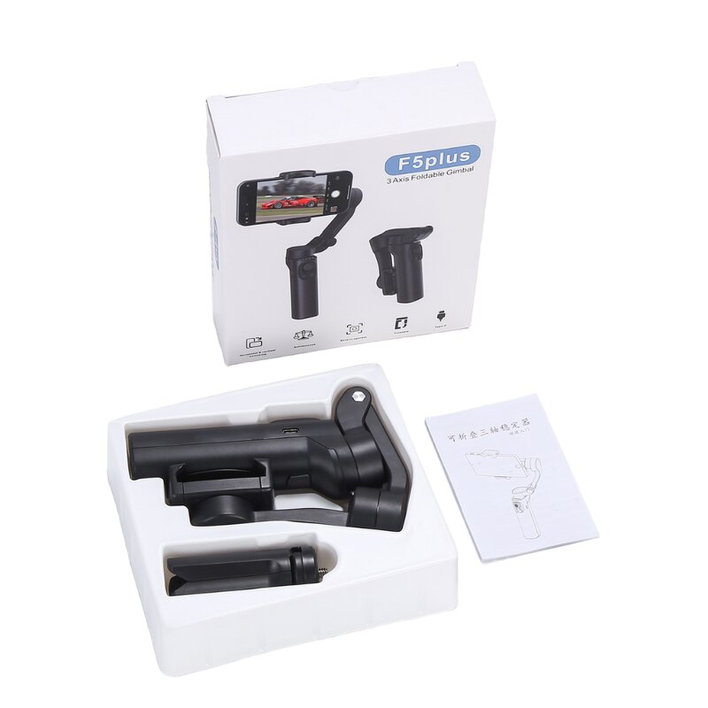 3-Axis Gimbal Stabilizer Factory - OEM F5 Plus Handheld Foldable Easy-Carry for Mobile Phones