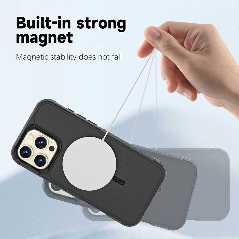 Phone Case Factory - OEM 2025 Strong Magnetic Fast Charging Shockproof for iPhone
