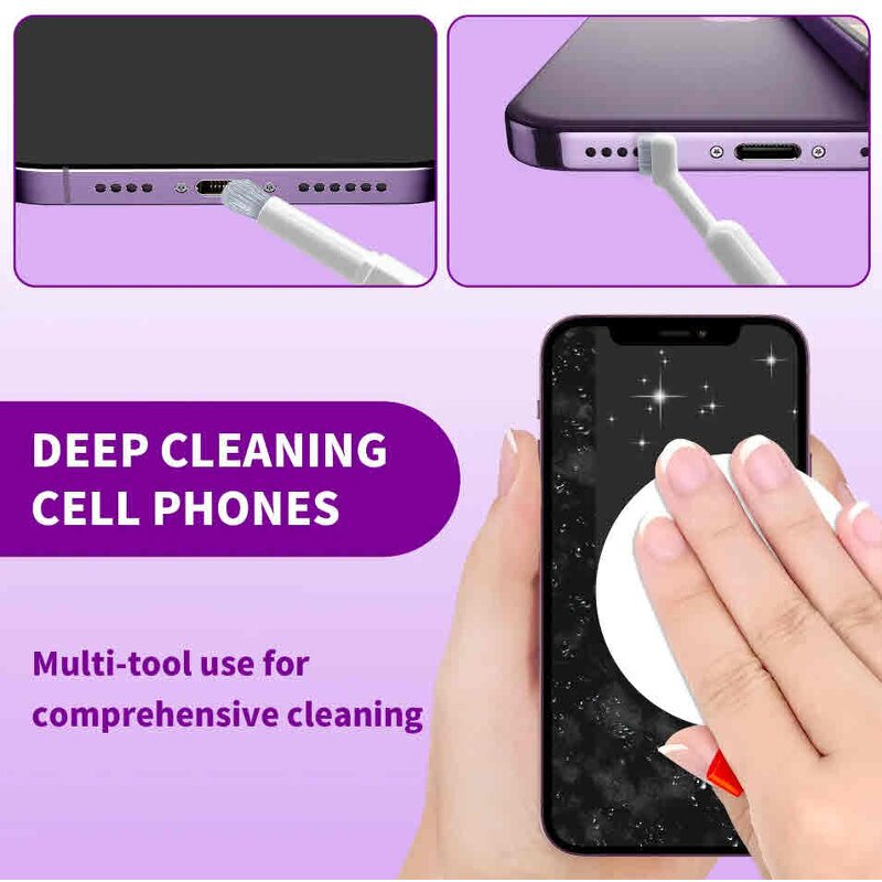 Electronics Cleaner Kit Factory - OEM 20 In-1 Keyboard Cleaner Portable for Cell Phone Laptop