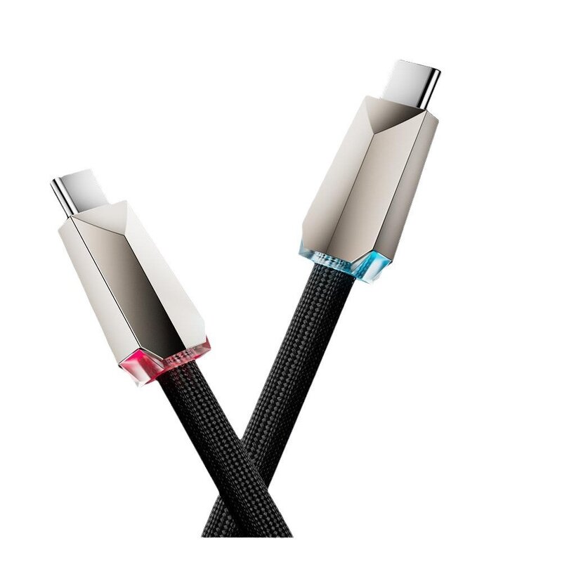 Cyber Fast Charging Cable Manufacturer - OEM BaseMo 240W Dazzle Color Breathing Light Zinc Alloy