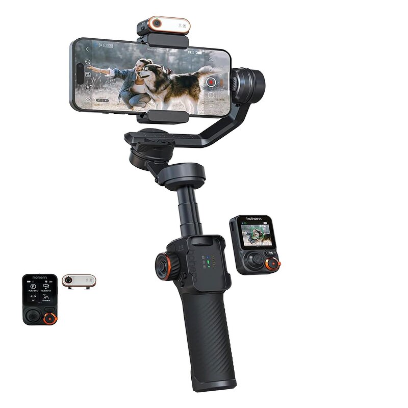 Selfie Stick Factory - OEM M7 for Phones 3-Axis Anti-Shake with Ai Face Tracking Extendable Vlog