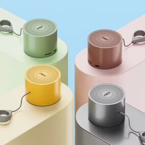 Outdoor Pendant Speaker Supplier - OEM EWA A129 Portable Lanyard Mini Steel Cannon BT 5.0 Audio