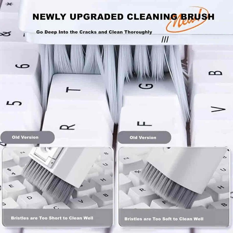 Computer Cleaner Brush Kit Supplier - OEM Cheaper Price 10 in 1 Keyboard Earphone Cleaning Pen Phone