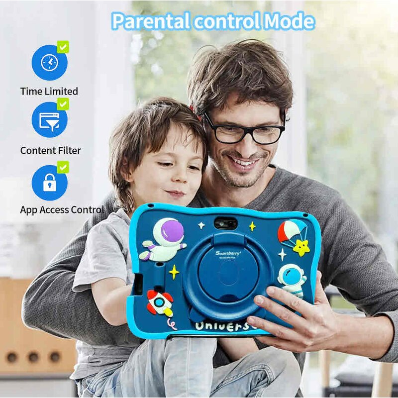 Rugged Kids Tablet Factory - OEM Super Cheap 2025 Android 12 Learning Gaming Anti-drop Silicone 7-inch