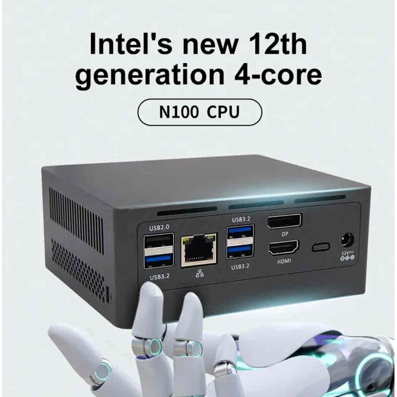 Small Host Mini PC Factory - OEM Auxiliary Machine Sub PC Fusion Test Speed 6000+ High Refresh Rate