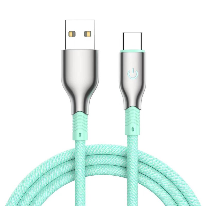 Breathing Light Data Cable Supplier - OEM New Type-c C to C for Apple 15 Fast Charging QC3.0