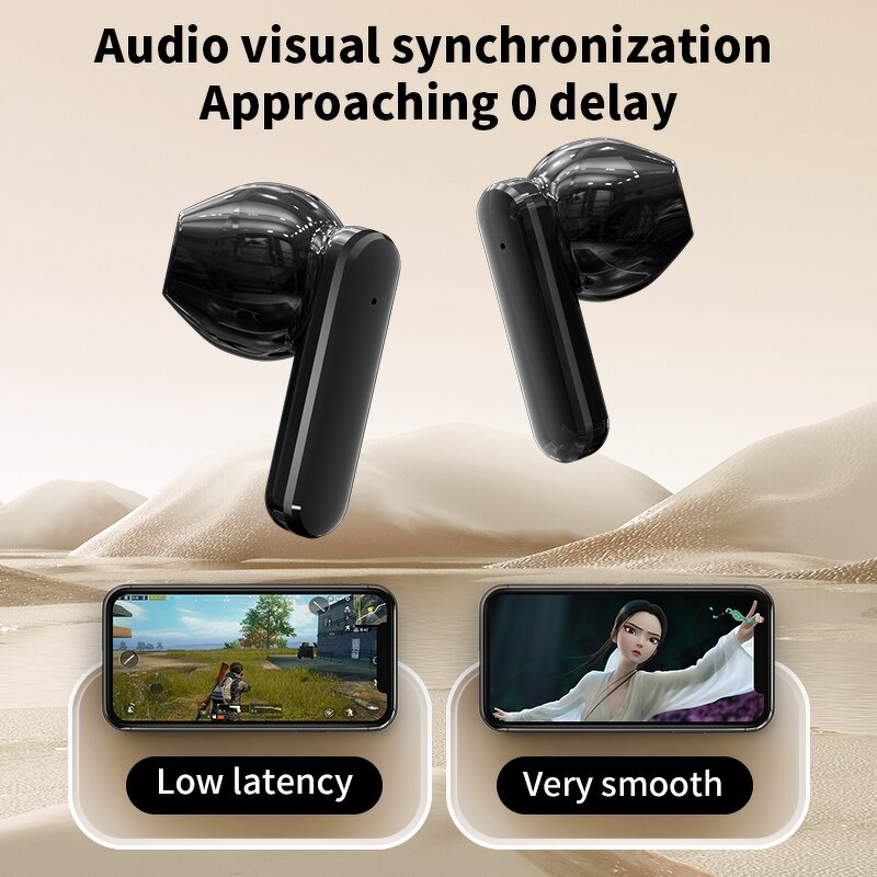 TWS Earbuds Supplier - OEM YX28 Mini Sports Digital Display ANC Full Color Touch Screen