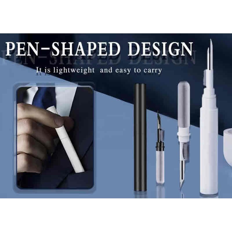 Earbuds Cleaning Pen Manufacturer - OEM Pen Shape with Soft Brush for Wireless Earphones