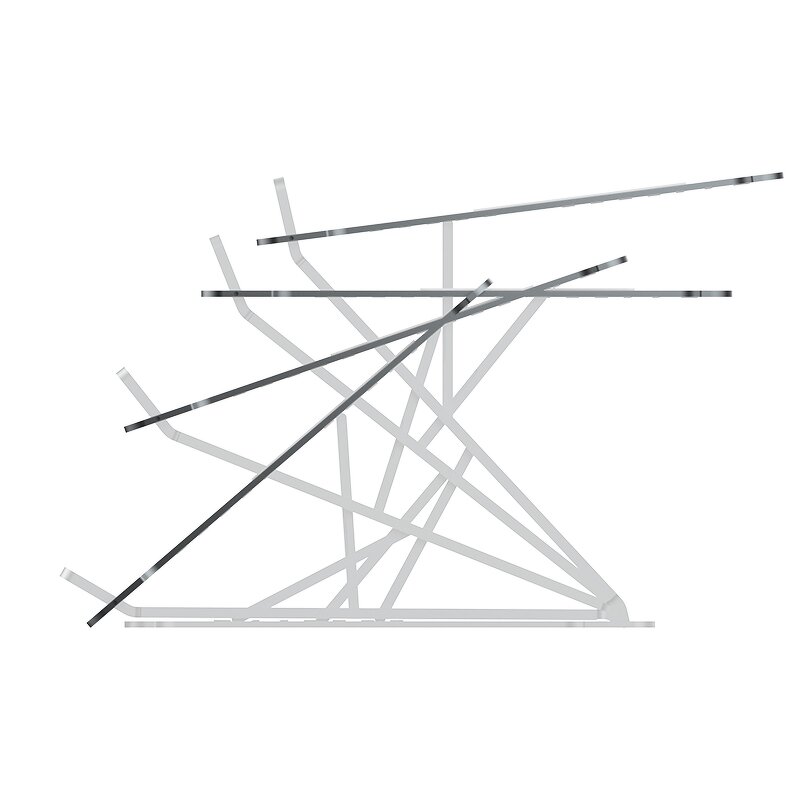 Foldable Laptop Stand Supplier - OEM Aluminum Double Design for 11-17.3 Inch Laptops