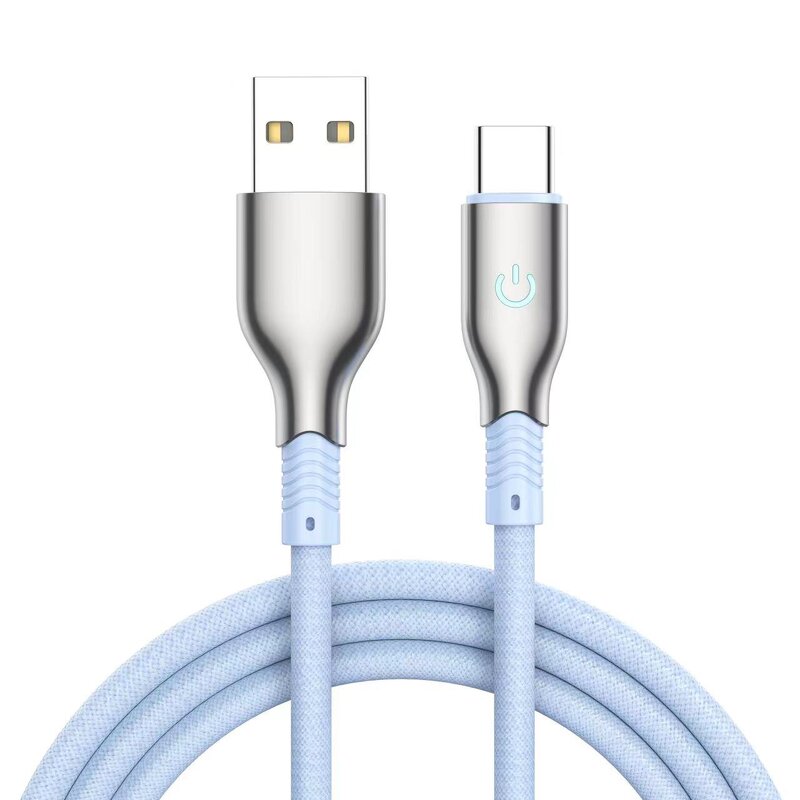 Breathing Light Data Cable Supplier - OEM New Type-c C to C for Apple 15 Fast Charging QC3.0