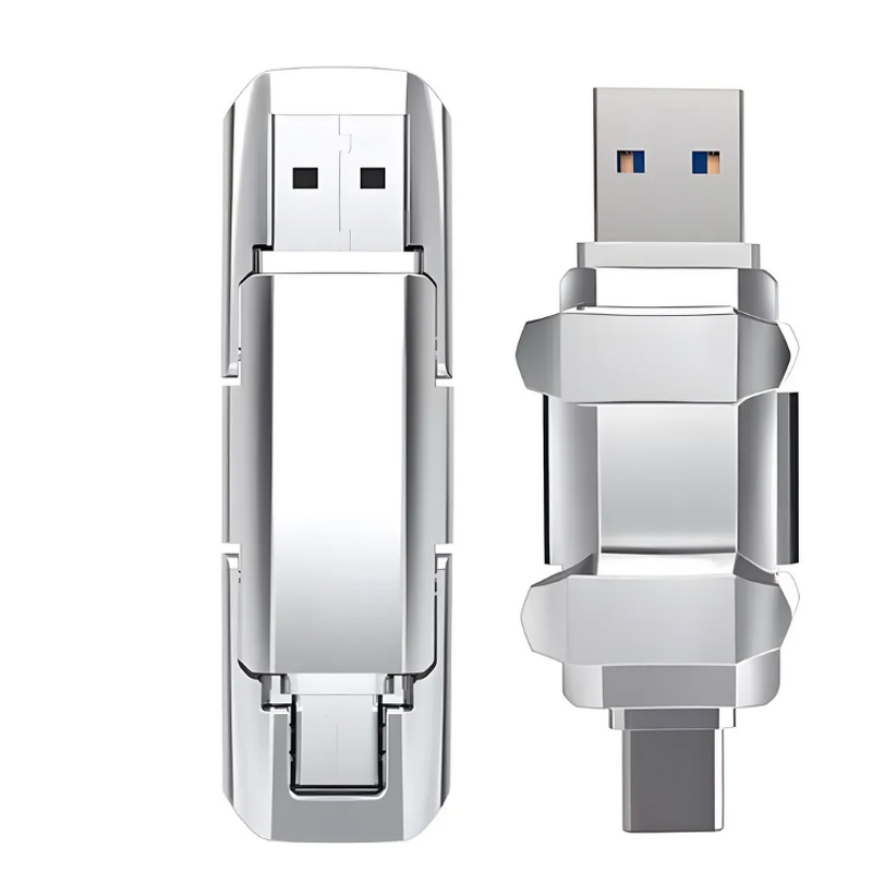 USB 3.2 Flash Drive Factory - OEM 1TB Type-C 500MB/s Solid State 128GB 512GB Metal Memory Stick