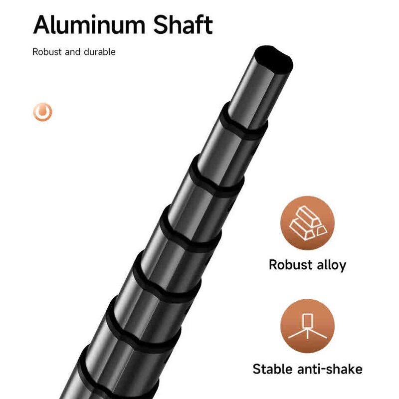 Magnetic Tripod Manufacturer - OEM Strong for Phone Detachable Phone Mount Aluminum Shaft for Vlog