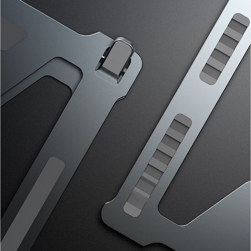 Foldable Laptop Stand Supplier - OEM Aluminum Double Design for 11-17.3 Inch Laptops