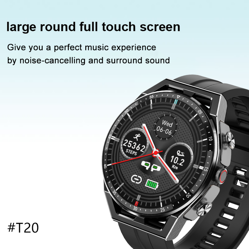 Smartwatch Manufacturer - OEM T20 Music Health Monitoring Pedometer Heart Rate Sports
