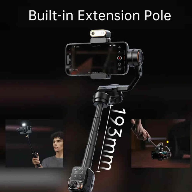 Selfie Stick Factory - OEM M7 for Phones 3-Axis Anti-Shake with Ai Face Tracking Extendable Vlog