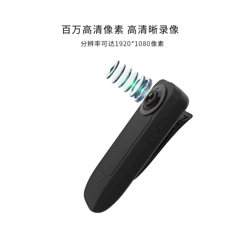 Back Clip Camera Manufacturer - OEM High Resolution 1080P Portable with MicroSD for Meeting Outdoor