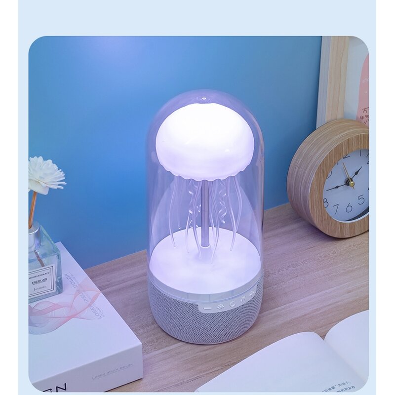 Jellyfish BT Speaker Supplier - OEM Colorful Light Swimming High Quality Family Night Light