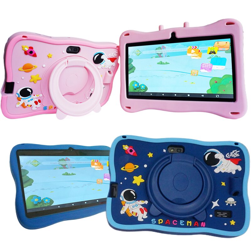Rugged Kids Tablet Factory - OEM Super Cheap 2025 Android 12 Learning Gaming Anti-drop Silicone 7-inch