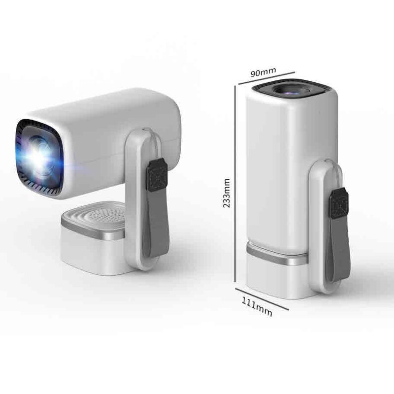 Portable Mini Projector Factory - OEM P36 4K with Built-in Speakers WiFi 6 Android Auto Focus