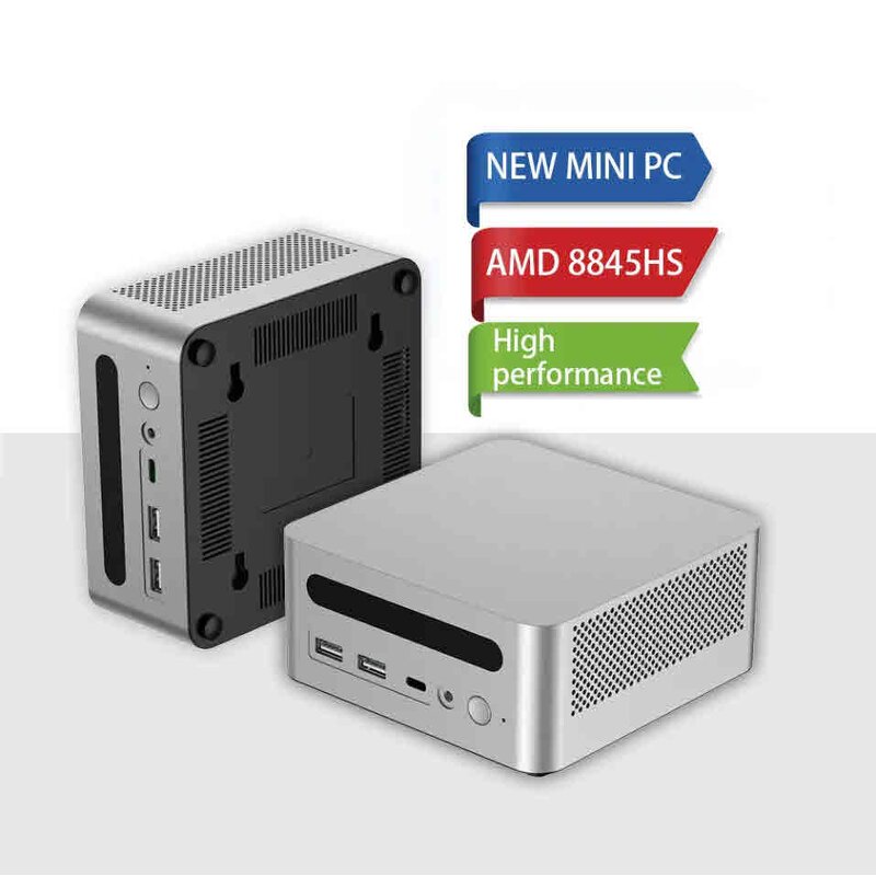 AMD Ryzen Mini PC Manufacturer - OEM Ryzen 7 8845HS High Performance Gaming DDR5 M.2 AI Type-c USB3.0