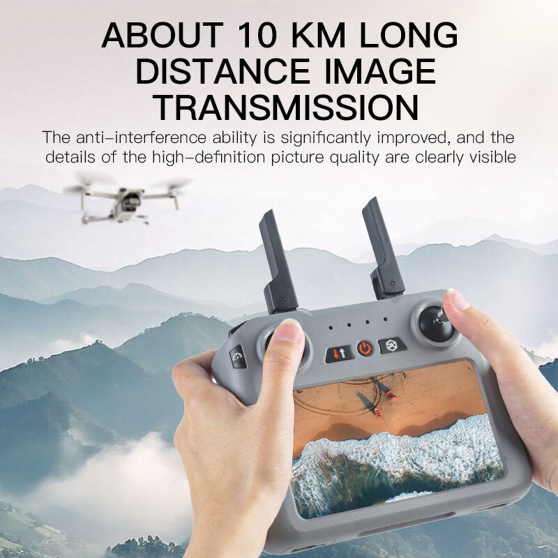 HD GPS Gimbal Drone Supplier - OEM SJY-017 4K 2025 New Model 6km Image Transmission 3-axis Screen