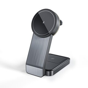 Wireless Charging Station Manufacturer - OEM 2024 New Desktop 3-in-1 Foldable Magnetic 15 Watt
