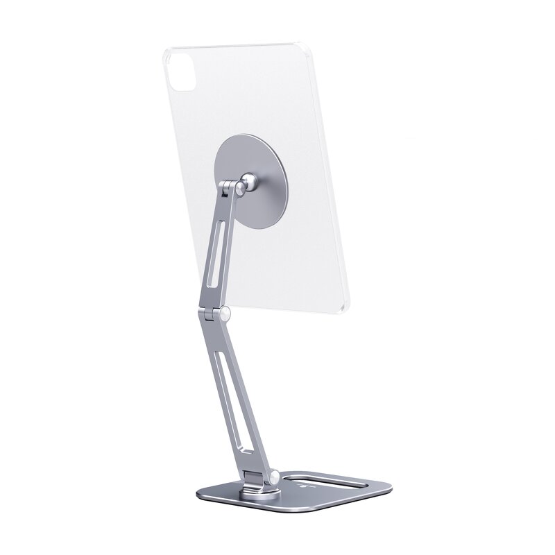 Magnetic Tablet Stand Supplier - OEM 2024 360 Degree Rotating Adjustable Ergonomic Aluminum Alloy Swivel