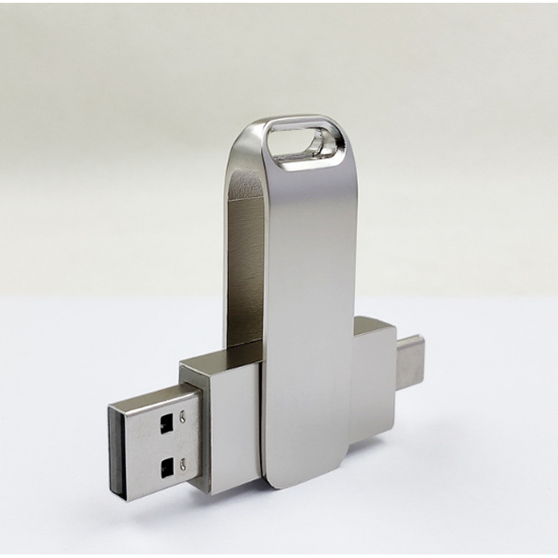 USB C Flash Drive Factory - OEM New Arrival Type-c Metal 3.0 Customized LOGO Memory Stick 64GB 128GB