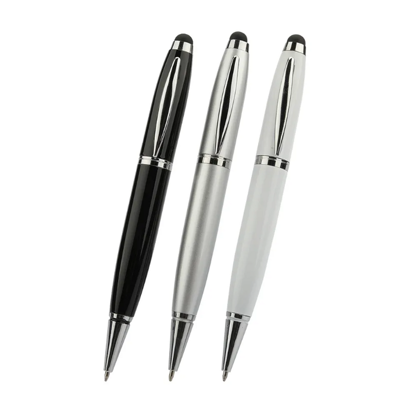USB Flash Drive Stylus Supplier - OEM 2.0 Stylus Touch Pen Metal Construction New Box 1GB 8GB