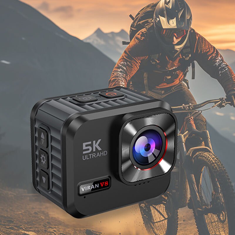 Bike Action Camera Supplier - OEM Customizable Headband 5k 30fps Waterproof Travel HD CMOS