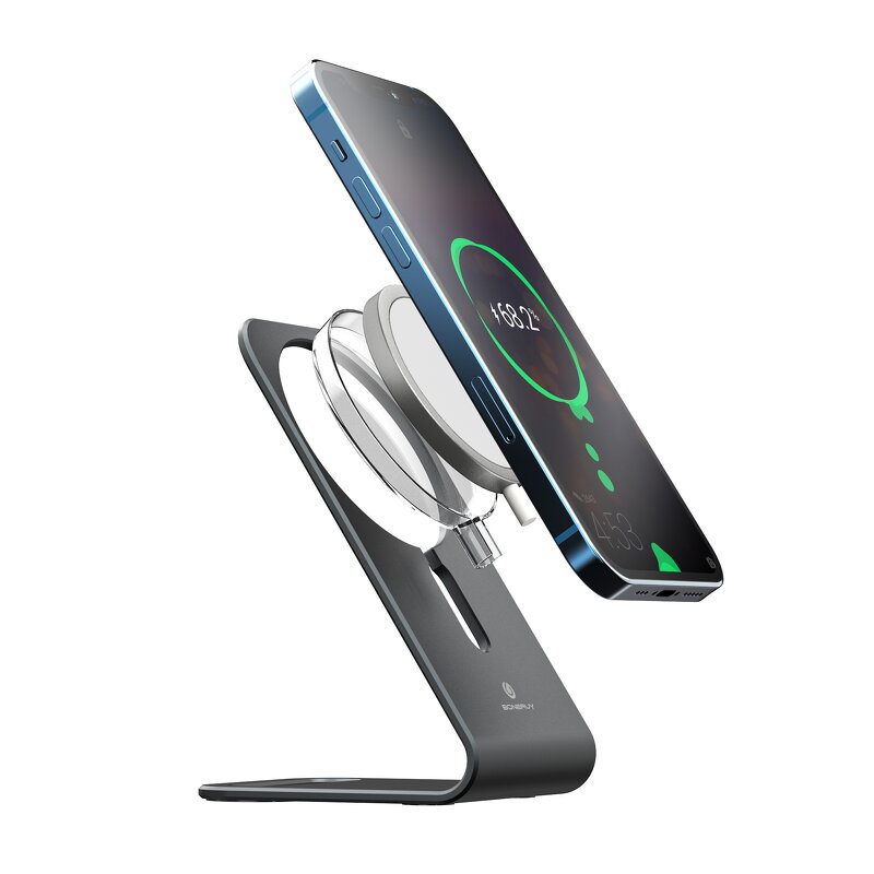 Portable Charger Holder Manufacturer - OEM Customizable Aluminum with Logo Waterproof Flexible for Magsafe