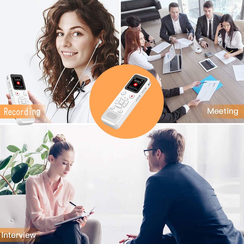 Portable Digital Recorder Supplier - OEM with Noise Reduction AAA Battery MP3 Music Playback Format