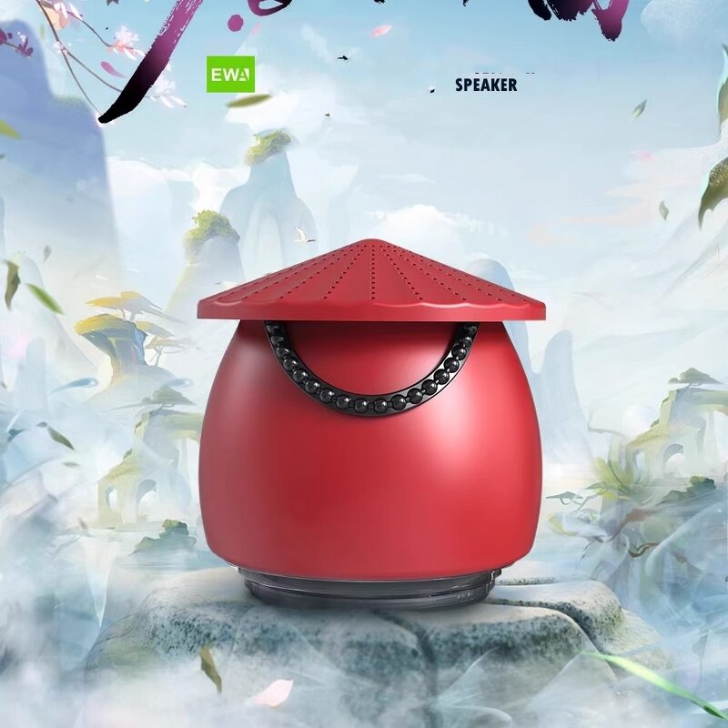 BT Portable Speaker Manufacturer - OEM Latest Hot EWA-A123 Small Monk Metal Creative Gifts