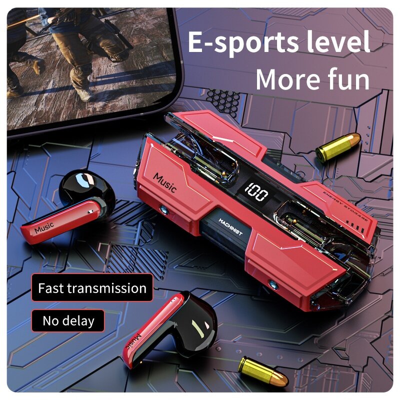 TWS Headset Manufacturer - OEM G20 Gaming with LED Display Mic Sport In-Ear JL Chipset