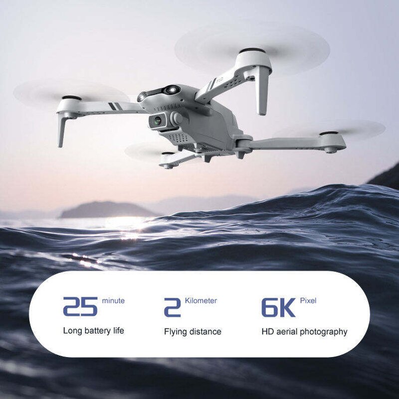 Foldable Mini Drone Manufacturer - OEM Hot Selling Cheap F10 2.4G/5G WiFi 8K HD GPS Portable RC