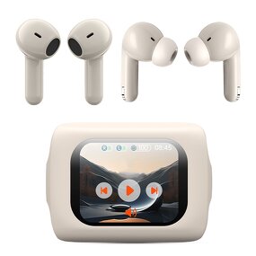 TWS Earbuds Factory - OEM 5.4 ANC HIFI Sports Semi-in-ear Noise Cancelling Digital Display IPX5 Waterproof