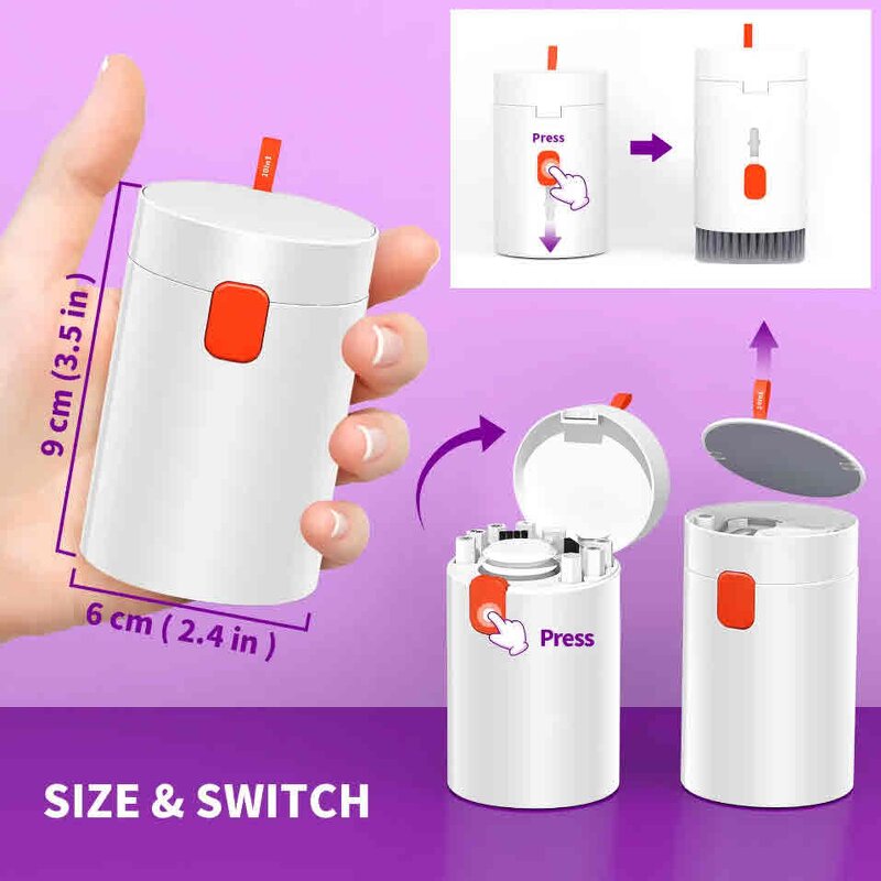 Electronics Cleaner Kit Factory - OEM 20 In-1 Keyboard Cleaner Portable for Cell Phone Laptop