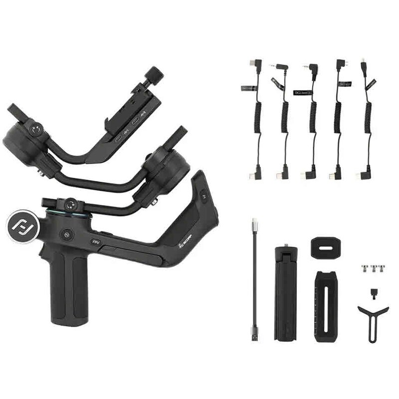 Handheld Gimbal Factory - OEM FeiyuTech SCORP-C 3-Axis Stabilizer Handle Grip for DSLR Camera