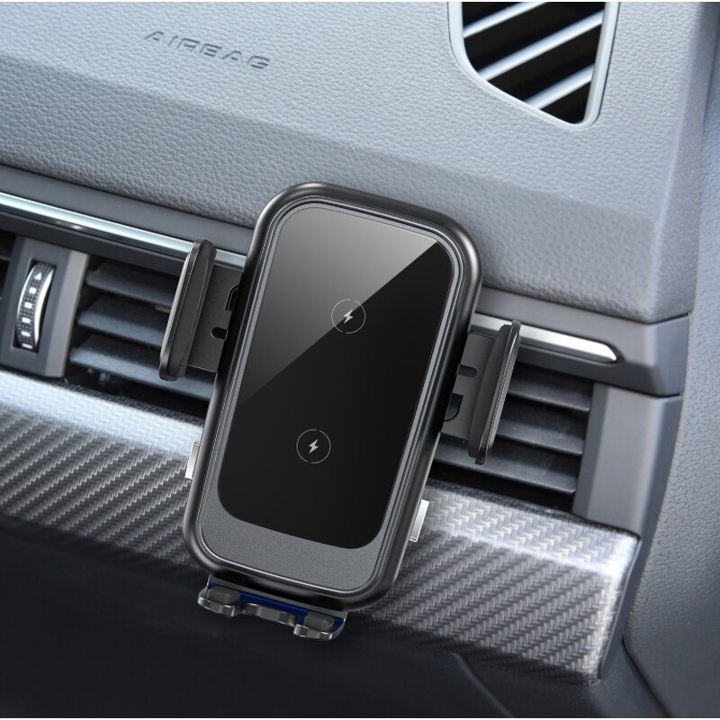 Car Wireless Charger Supplier - OEM 2024 Best 15W Super Stable PD Fast Anti-Shaking Stand