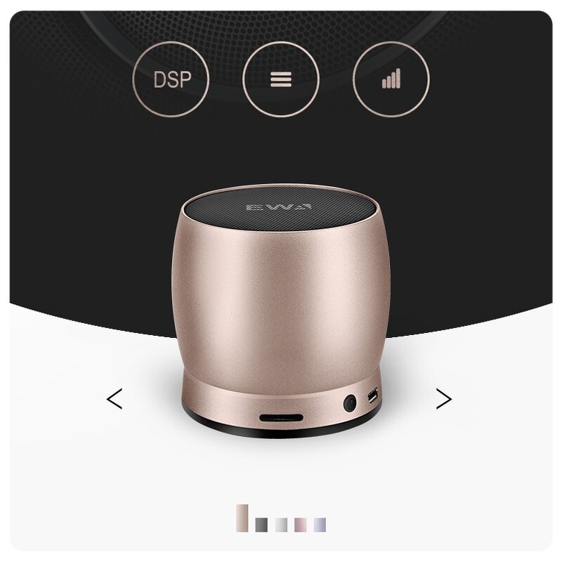 Portable BT Speaker Factory - OEM Hot Sale EWA A150 Mini Ultra Strong Subwoofer 5W