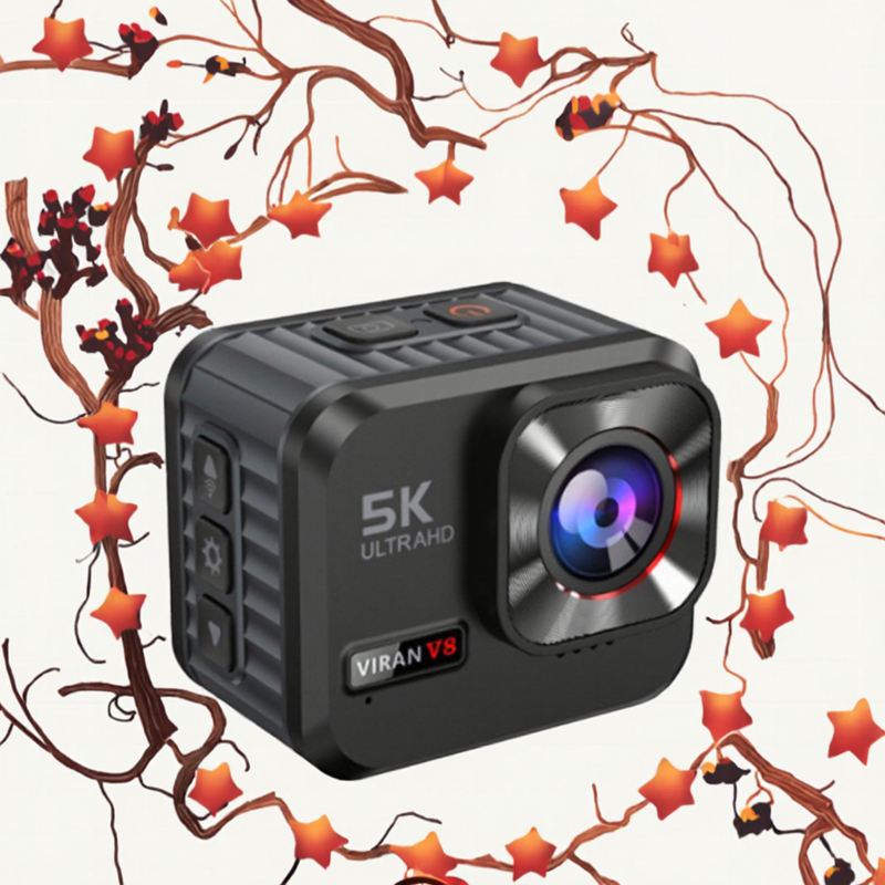 Bike Action Camera Supplier - OEM Waterproof 5K 30FPS Headband Shockproof Bare-Metal Neutral OEM