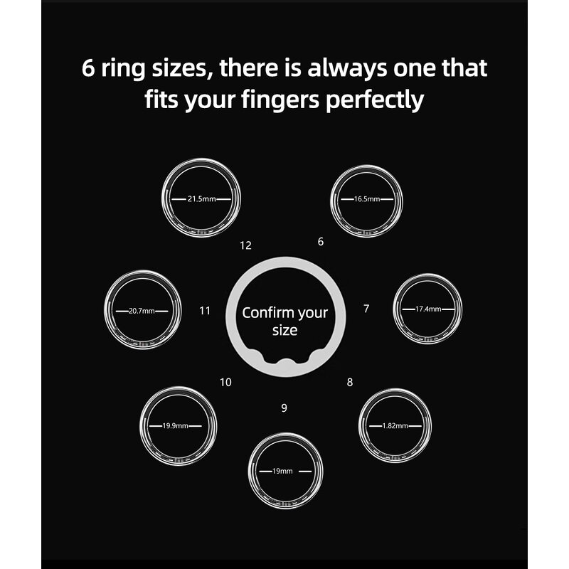 Smart Ring Factory - OEM HR19 with Charging Compartment Depth Waterproof High-preformance