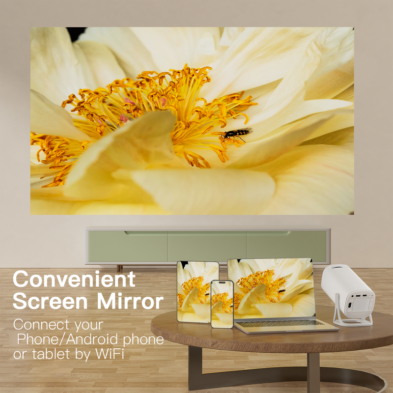 Portable Projector Factory - OEM S40 Mini Android Wifi Dip Home Smart 8G 120ANSI BT5.0 1024*600P