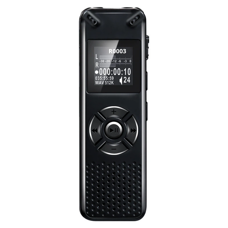 Digital Voice Recorder MP3 Player Factory - OEM V91 with Voice Activated Mode Metal Design USB for Meetings