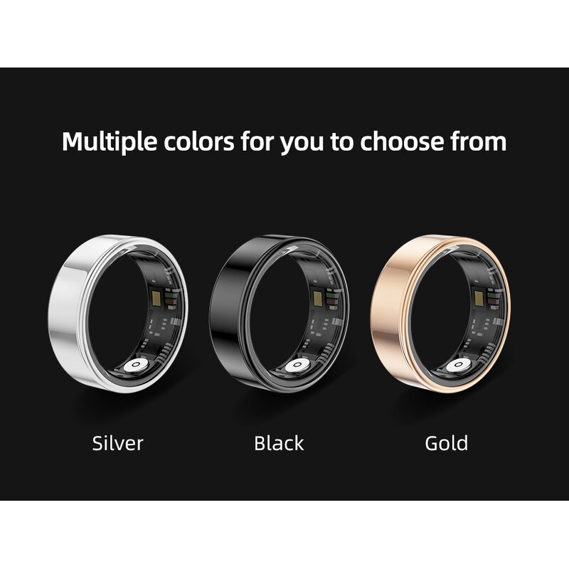 Smart Ring Factory - OEM HR19 with Charging Compartment Depth Waterproof High-preformance