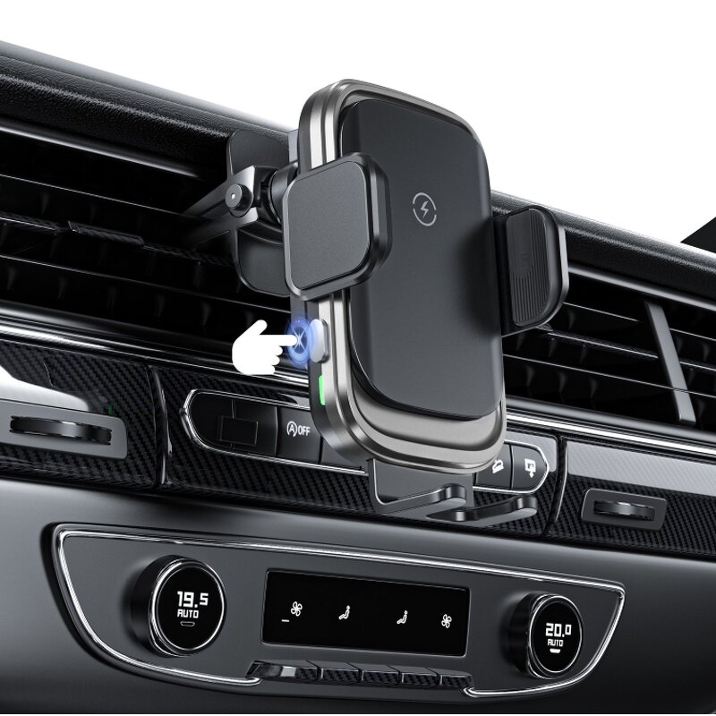 Car Wireless Charger Manufacturer - OEM 2024 Best 15W Super Stable PD Fast Anti-Shaking ABS